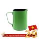 Ca đánh sữa màu xanh lá 600ml