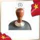 Tamper gỗ nâu loại 1