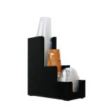 Kệ mica đựng ly takeaway bậc thang