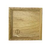 Khay gỗ vuông 16.5 cm
