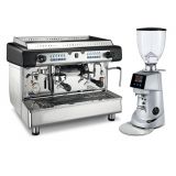 Combo máy pha BFC Delux 2G và máy xay F64