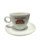 Bộ tách Cappuccino quai tròn nhỏ Logo TN