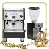 Combo máy pha Lamvita SteamX và máy xay MX