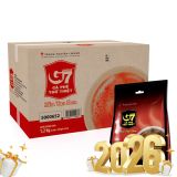 Cà phê G7 hòa tan đen - Bịch 100 sachets - Thùng 6 bịch