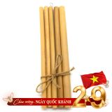 Bộ 5 ống hút tre - túi nhựa