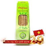 Bộ 5 ống hút tre - hộp giấy