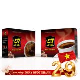 Cà phê G7 hòa tan đen - Hộp 50 gói 2gr