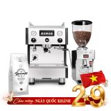 Combo máy pha và máy xay Lamvita LCD 1GR