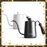 Ấm rót nước nóng inox đen Cafede CK9115