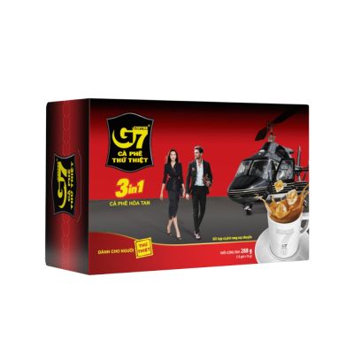 Cà phê G7 3in1 - Hộp 18 sticks 16gr 3