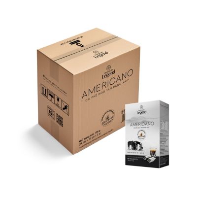 Trung Nguyên Legend Americano hộp 15 gói x 2g - Thùng 24 hộp