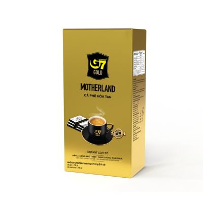 Cà phê G7 Gold Motherland hộp 8 gói