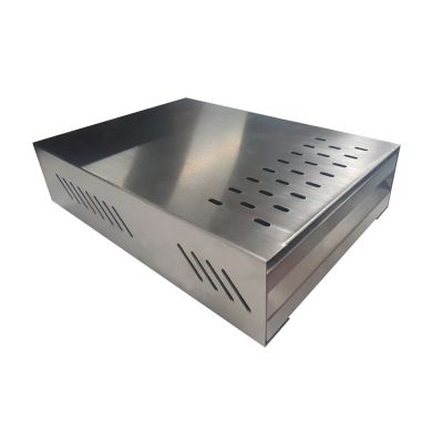 Hộp đập bã cafe inox có ngăn kéo 4