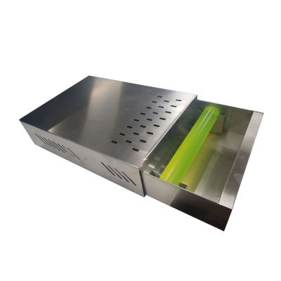 Hộp đập bã cafe inox có ngăn kéo 5