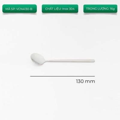Muỗng cà phê inox 13cm VCN4130 3
