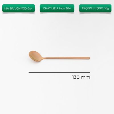 Muỗng cà phê inox 13cm VCN4130 5