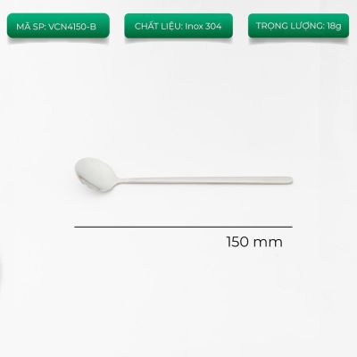 Muỗng cà phê inox 15cm VCN4150 3
