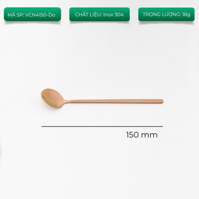 Muỗng cà phê inox 15cm VCN4150 5