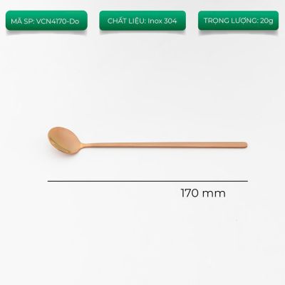 Muỗng cà phê inox 17cm VCN4170 4