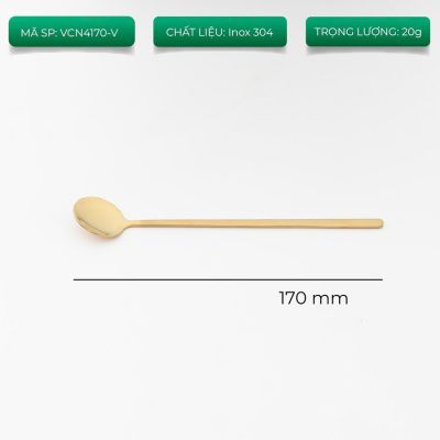 Muỗng cà phê inox 17cm VCN4170 5