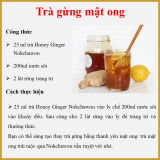 Trà gừng mật ong
