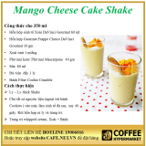 Mango Cheese Cake Shake