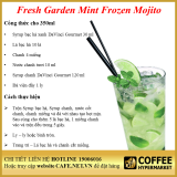 Fresh Garden Mint Frozen Mojito