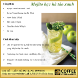 Mojito bạc hà táo xanh