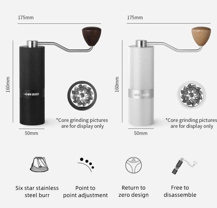 Cối xay café kèm cọ đen CS5555B