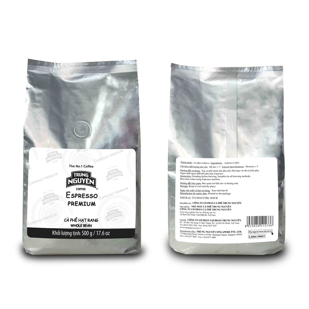 THÔNG BÁO THAY ĐỔI BAO BÌ CÀ PHÊ HẠT ESPRESSO BMT VÀ ESPRESSO PREMIUM