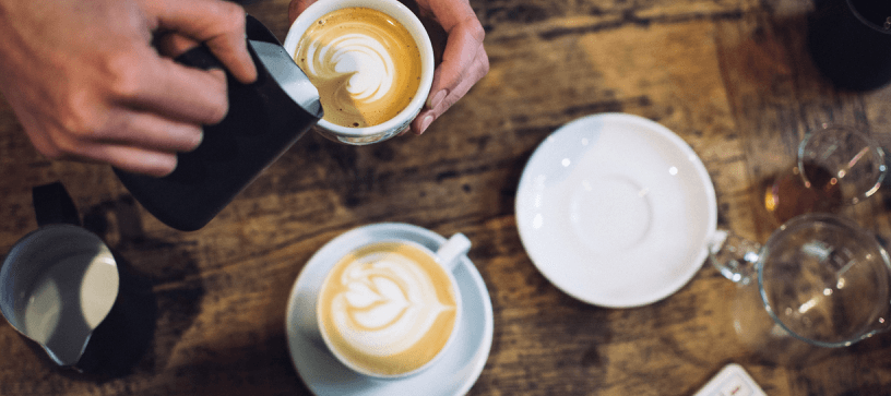 Cách pha chế cà phê Latte vị bí ngô