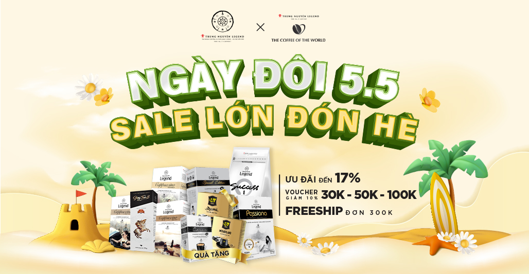 05.05 - SALE  NGÀY ĐÔI